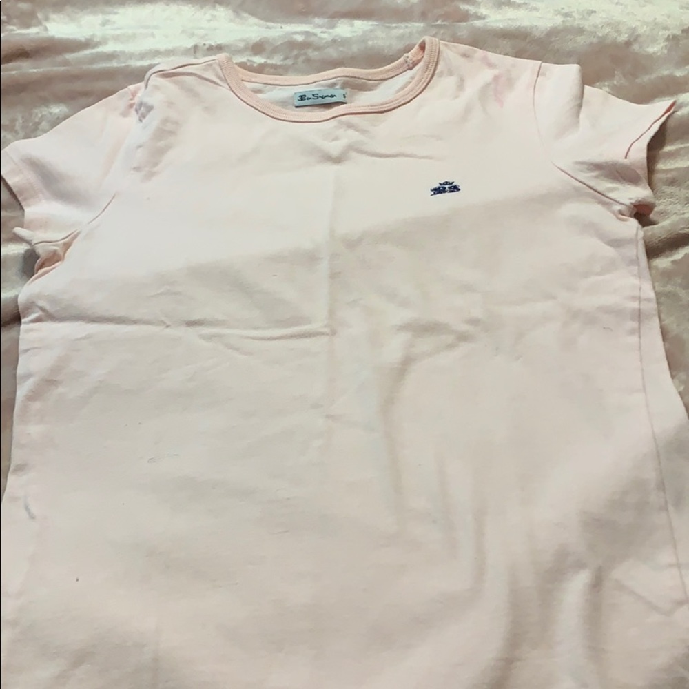 Ben Sherman baby pink t-shirt